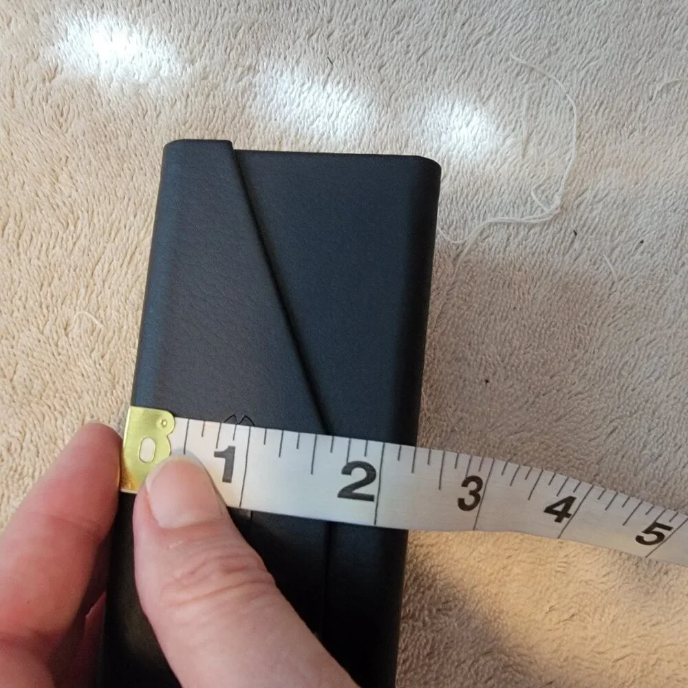 Link Black Triangle/Fold Flat Sunglass or Eyeglass Case Hard Side